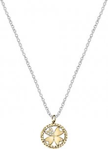 Morellato Ocelový náhrdelník s čtyřlístkem Multigipsy SAQG33