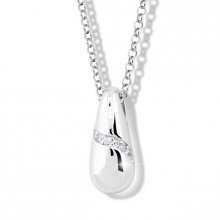 Modesi Nepřehlédnutelný náhrdelník ze stříbra M46019 (řetízek, přívěsek)