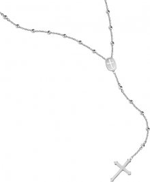 Morellato Pánský ocelový náhrdelník s křížkem God SANF12