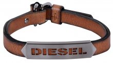 Diesel Pánský kožený náramek DX1000060
