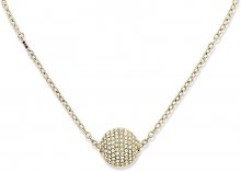 Tommy Hilfiger Zlatý náhrdelník Kulička s krystaly TH2700837