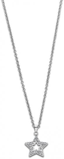 Lotus Style Hvězdný ocelový náhrdelník LS2028-1/1