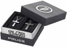 Police Sada náhrdelníků Křížek Cryptic PJ25694SET