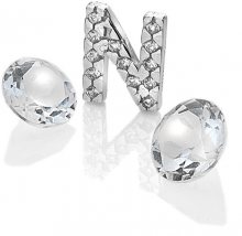 Hot Diamonds Element písmeno \"N\" s topazy Anais EX233