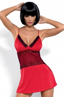 Dámská košilka Lamia chemise XXL red