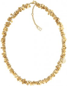 Tommy Hilfiger Pozlacený penízkový náhrdelník TH2780018