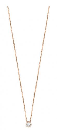 Esprit Růžově pozlacený stříbrný náhrdelník ESNL00791342