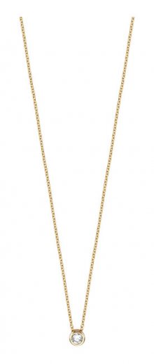 Esprit Pozlacený stříbrný náhrdelník ESNL00791442