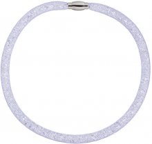Preciosa Třpytivý náhrdelník Scarlette fialový 7250 56