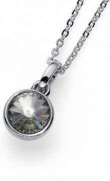 Oliver Weber Stylový náhrdelník s třpytivým krystalem Young 11924 215