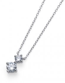 Oliver Weber Stříbrný náhrdelník s krystaly Newy 61144 (řetízek, přívěsek)