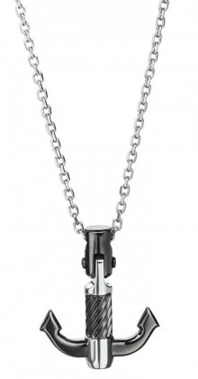 Brosway Pánský ocelový náhrdelník s kotvou Bounty BOU04