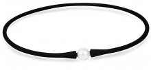 JwL Luxury Pearls Sportovní perlový náhrdelník černý JL0345