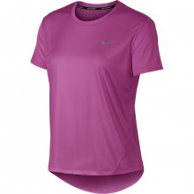 Nike W Miler Top Ss růžová XS