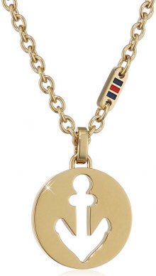 Tommy Hilfiger Pozlacený náhrdelník pro ženy TH2700928