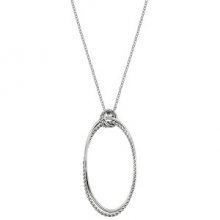 Hot Diamonds Stříbrný náhrdelník s pravým diamantem Jasmine DP741
