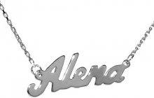 Silvego Stříbrný náhrdelník se jménem Alena