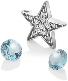 Hot Diamonds Hvězdičkový element s modrými topazy Anais AC110
