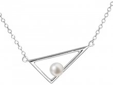 Evolution Group Stříbrný náhrdelník s pravou perlou Pavona 22020.1