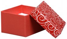 JK Box Romantická dárková krabička na prsten VE-3/A7