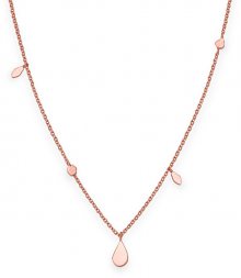 Rosefield Růžově pozlacený ocelový náhrdelník Iggy JSDNR-J055