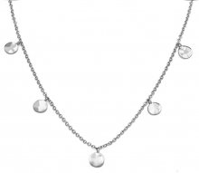 Rosefield Ocelový náhrdelník s penízky Iggy JTCWS-J098