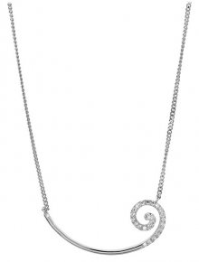 Silver Cat Spirálkový náhrdelník se zirkony SC264