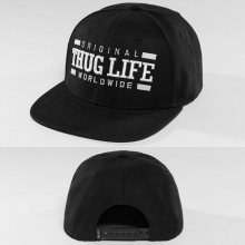 Thug Life / Fitted Cap Worldwide in black - UNI