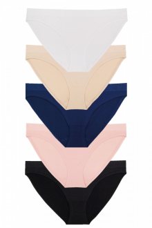 Sada kalhotek Dorina D01751Z-5PP - barva:DOROZ69/černá/růžová/modrá/tělová/bílá, velikost:L