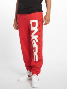 Dangerous DNGRS / Sweat Pant DNGRS Classic in red - S