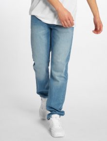 Rocawear / Straight Fit Jeans Moletro Leather Patch in blue - W 32