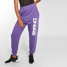 Dangerous DNGRS / Sweat Pant Soft Dream Leila Ladys Logo in purple - XXS