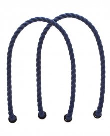 O bag tmavě modrá dlouhá provazová držadla