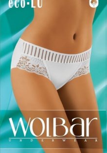 Dámské kalhotky WOLBAR ECO-LU S Bílá