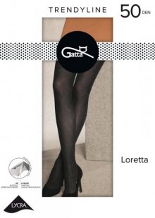 Gatta Loretta wz.126 50 den punčochové kalhoty 2-S Nero