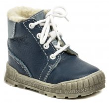 Pegres 1700 modrá dětská zimní obuv