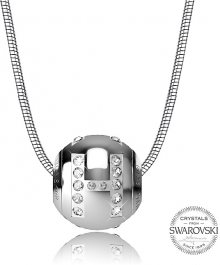 Levien Ocelový náhrdelník písmeno H CLET-H LE0057