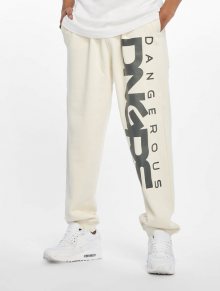 Dangerous DNGRS / Sweat Pant Classic in white - S