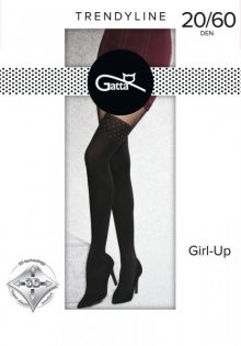Gatta Girl-Up vz.34  den punčochové kalhoty 2-S Nero
