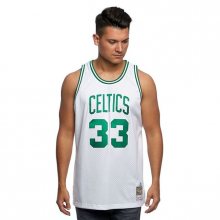 Mitchell & Ness Boston Celtics #33 Larry Bird white Swingman Jersey - M
