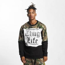 Thug Life / Pullover New Life in camouflage - S