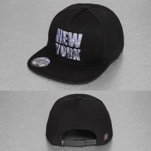Just Rhyse New York Style Snapback Cap Black - UNI