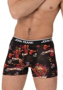 Pánské boxerky John Frank JFB51 L Černá