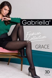 Gabriella Grace code 441 Punčochové kalhoty 2-S Nero