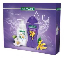 Palmolive So Relaxed sprchový gel pro ženy 250 ml + Magic Softness Jasmine pěnové mýdlo na ruce 250 ml dárková sada