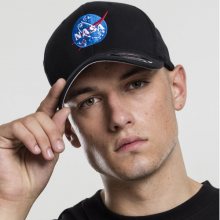 Mr. Tee NASA Flexfit Cap black - L/XL
