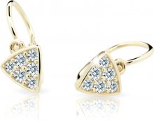 Cutie Jewellery Dětské náušnice C2207-10-X-1 fialová