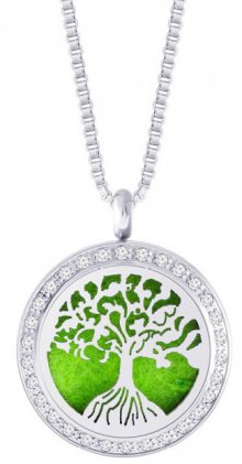 Preciosa Ocelový náhrdelník se zirkony Perfumed Tree of Life 7301 00