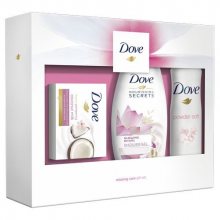 Dove Pečující sada kosmetiky Relaxing Care (Shower Gel+Cream Bar+Antiperspirant)