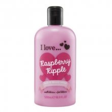 I Love Koupelový a sprchový krém s vůní malin (Raspberry Ripple Bath & Shower Creme) 500 ml